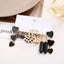 Retro Ethnic Heart & Butterfly Acrylic Alloy Earrings Set - 10 Pairs