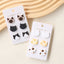 1 Set Minimalist Cat Resin Drop Earrings - Acrylic Studs DIY Kit