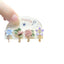 Simple Flower Plating Alloy Ear Cuff Set - Elegant No-Piercing Design