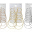 Simple Style Round Alloy Plated Women's Hoop Earrings Set - 6 Pairs