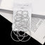 Simple Style Round Alloy Plated Women's Hoop Earrings Set - 6 Pairs