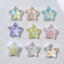 10 PCS/Package 14*13MM Iridescent Star Resin DIY Accessories for Phone Cases and Bracelets