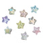 10 PCS/Package 14*13MM Iridescent Star Resin DIY Accessories for Phone Cases and Bracelets