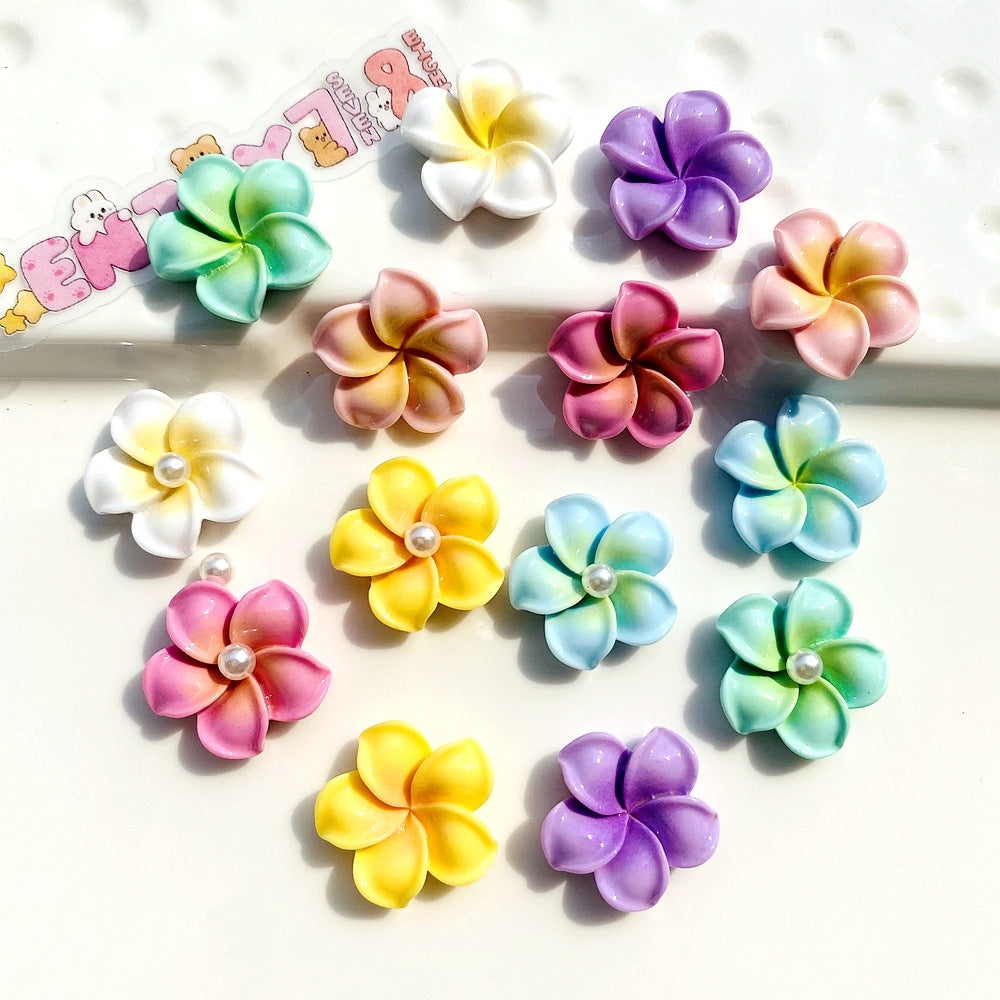 10 PCS Resin Flower DIY Accessories for Crafts and Decorations