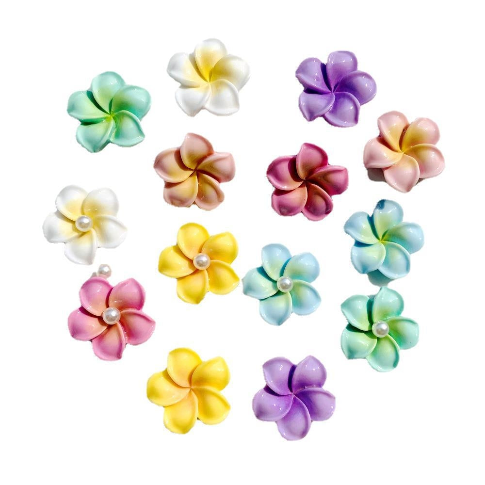 10 PCS Resin Flower DIY Accessories for Crafts and Decorations