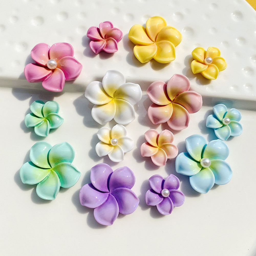 10 PCS Resin Flower DIY Accessories for Crafts and Decorations