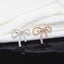 10 PCS 24mm Alloy Rhinestones Pearl Bow Knot Jewelry Buckle & Cute Smile Face Brooch Pin for Women