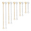 10 PCS Stainless Steel Extension Chain Set for Bracelets and Necklaces (25mm, 50mm, 75mm)