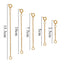 10 PCS Stainless Steel Extension Chain Set for Bracelets and Necklaces (25mm, 50mm, 75mm)