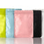 100 PCS Plastic Jewelry Packaging Bags - Double-Sided Matte Aluminum Self-Sealing Pouches