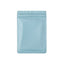 100 PCS Plastic Jewelry Packaging Bags - Double-Sided Matte Aluminum Self-Sealing Pouches