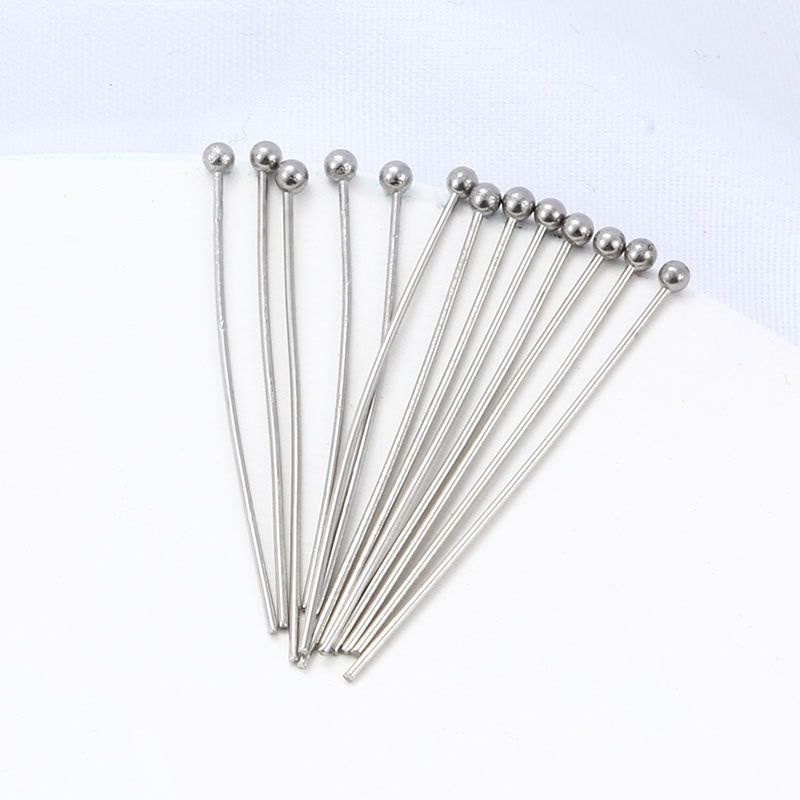 100 PCS Stainless Steel Tylostyle Jewelry Making Kit