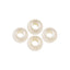 100 Pieces ABS Solid Color Beads for DIY Jewelry Making Necklace Bracelet Accessories