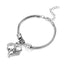 Fashion Rhinestone Heart-Shaped Mom Bracelet