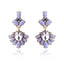 Glam Lady Geometric Alloy Plating Inlay Acrylic Resin Women'S Drop Earrings