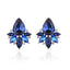 1 Pair Glam Water Droplets Alloy Inlay Artificial Crystal Women'S Drop Earrings