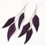 Korean Fashion Simple Feather Earrings