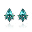 1 Pair Glam Water Droplets Alloy Inlay Artificial Crystal Women'S Drop Earrings