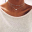 Simple Alloy Heart-shaped Necklace NHPF151523