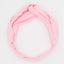 Knitted Elastic Cross Hairband Solid Color Striped Headband for Women