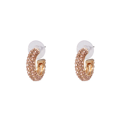 Women's Geometric Rhinestone Zircon Stud Earrings