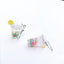 1 Pair Vacation Cup Resin Women's Drop Earrings - Creative Fruit Lemon Tea Design