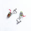 1 Pair Vacation Cup Resin Women's Drop Earrings - Creative Fruit Lemon Tea Design