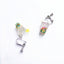 1 Pair Vacation Cup Resin Women's Drop Earrings - Creative Fruit Lemon Tea Design