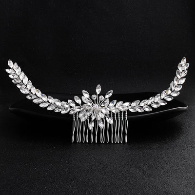 Luxury Rhinestone Bridal Hair Comb Accessory