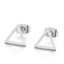 Fashion Geometric Triangle Earrings in Gold and Silver