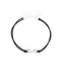 Sleek Double Layer Black Cord Bohemian Sand Beach Anklet Bracelet