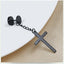 Fashion Cross Hypoallergenic Stainless Steel Punk Earrings