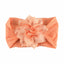 Floral Nylon Baby Headband with Ruffle Flower Design