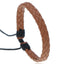 Fashion Geometric Adjustable PU Leather Unisex Bracelet