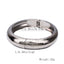 Wholesale Fashion Geometric Alloy Plated Bangle Bracelet