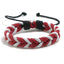 Ethnic Geometric Unisex Handmade Colorful Wax Cord Bracelets