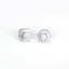 1 Pair Hip-Hop Geometric Titanium Steel Ear Studs