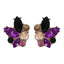 Angel Wings With Rhinestone Stud Earrings NHJQ139222