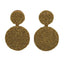Womens Round Rice Beads Earrings NHJQ139238