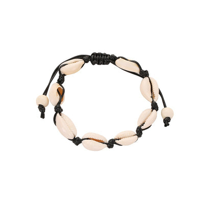 Ethnic Geometric Shell Gemstone Unisex Anklet Bracelet