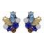 Angel Wings With Rhinestone Stud Earrings NHJQ139222