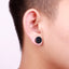 Simple Geometric Metal Ear Studs and Magnetic Clip-On Earrings