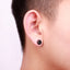 Simple Geometric Metal Ear Studs and Magnetic Clip-On Earrings