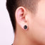 Simple Geometric Metal Ear Studs and Magnetic Clip-On Earrings