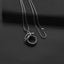 Hip-Hop Cross Star Snake Stainless Steel Pendant Necklace with Weightlifter Charm