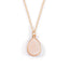 Fashion Sweet Crystal Cluster Drop Alloy Necklace NHDP152730