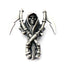 Men's Retro Skull Tomahawk Stainless Steel Pendant Necklace