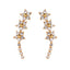 Stylish Cute Rhinestone Star Ear Cuff Clip Earrings NHDP145328