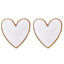 Fashion Women Alloy Heart Earrings Multicolor NHJQ133786