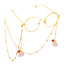 Fashion Heart Handmade Glasses Chain with Beaded Holder Nhbc137262